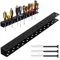 WIESZAK NA ŚRUBOKRĘTY NARZĘDZIA DO WARSZTATU GARAŻU ŚCIENNY SZYNA 50