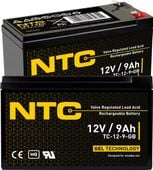 AKUMULATOR ŻELOWY BEZOBSŁUGOWY NTC 12V 9Ah (wymiar 7Ah, 7.5Ah, 9Ah, 10Ah)