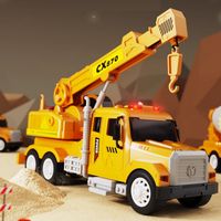 ZABAWKOWY DŹWIG Z RUCHOMYM HAKIEM CIĘŻARÓWKA