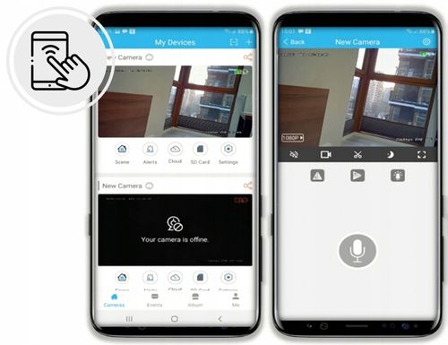 MINI KAMERA SZPIEGOWSKA UKRYTA WIFI DETEKCJA RUCH PODGLĄD ZDALNY NA na Arena.pl