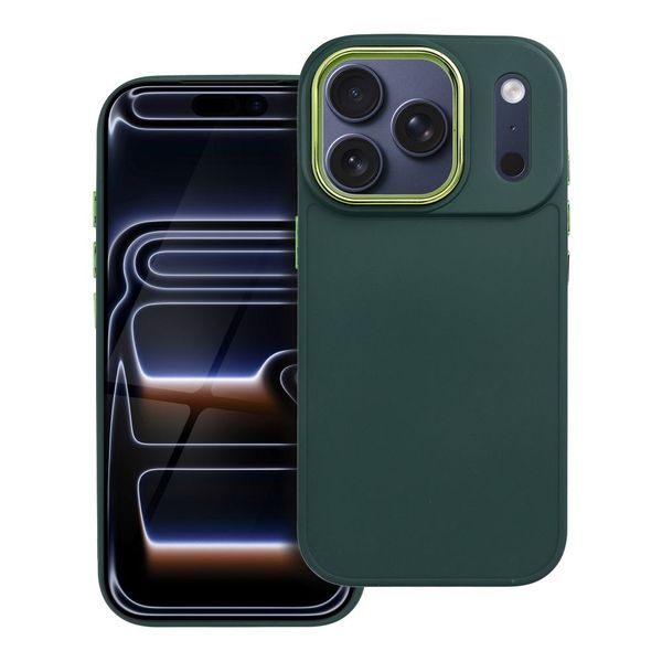Futerał FRAME do IPHONE 17 Pro zielony zdjęcie 1