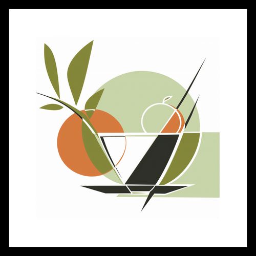 Plakat 30x30cm Owocowa Herbata na Arena.pl