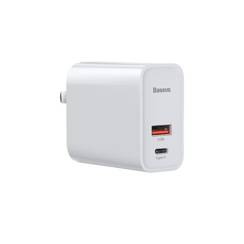 Baseus ładowarka sieciowa PPS QC USB + PD 30W biała na Arena.pl