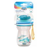 CANPOL Kubek ze składaną rurką silikonową i odważnikiem 350ml