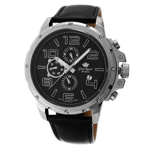 Zegarek Męski Gino Rossi ZORTAR EXCLUSIVE CHRONOGRAF E11276A-1A1 12943 na Arena.pl