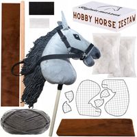 Hobby Horse Zestaw duży box koń dla początkujących na patyku konik a3 XXL