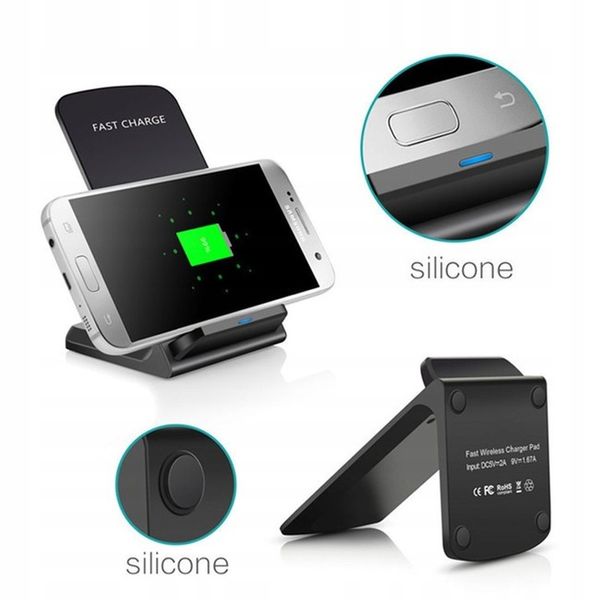 Ładowarka indukcyjna bezprzewodowa do Samsung Galaxy S9 S10 S20+ S21 S22 QI zdjęcie 5