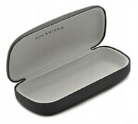 Twarde czarne ETUI Futerał na okulary ESTILLO