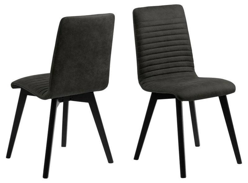 Krzesło Arosa Anthracite/ Black tapicerowane zdjęcie 3