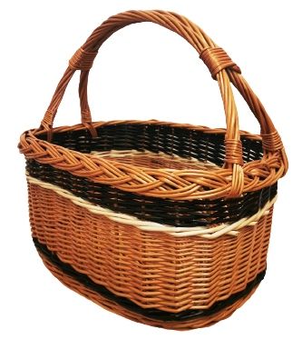 B.MOCNY KOSZ koszyk na zakupy wiklinowy,GRZYBY na Arena.pl