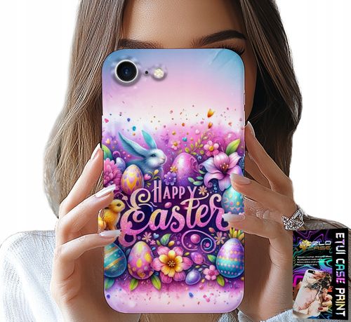 ETUI DO IPHONE SE / SE2 - WESOŁEGO JAJKA, WIELKANOC, PISANKI JAJKA na Arena.pl