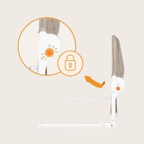 Barierka do łóżka BRAMKA OCHRONNA BLOKADA zabezpieczenie 150cm Lionelo na Arena.pl