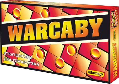 ADAMIGO Gra planszowa - Warcaby na Arena.pl