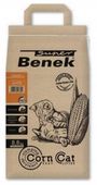 Żwirek dla kota SUPER BENEK 14L KUKURYDZIANY NATURALNY CLASSIC ZBRYLAJĄCY