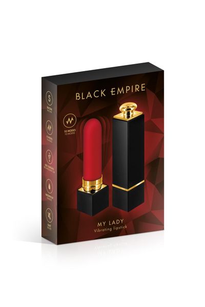 MYLADY BLACK EMPIRE USB LIPSTICK STIMULATOR zdjęcie 2