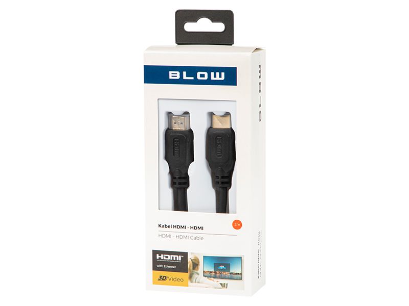 Przyłącze HDMI-HDMI CLASSIC proste 2m zdjęcie 1