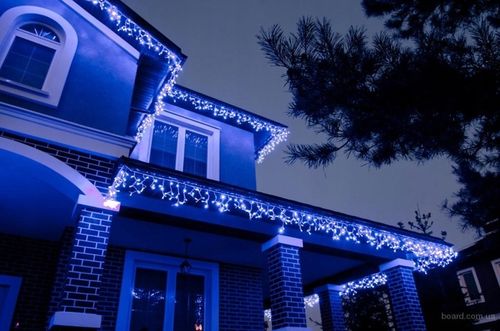 SOPLE FLASH 500 LED ZEWNĘTRZNE CHOINKOWE lampki NIEBIESKIE z Flashem na Arena.pl