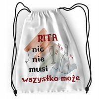 Plecak Dla Rity Szkolny Worek Torba Z Nadrukiem Ze Zdjęciem