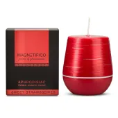 MAGNETIFICO APHRODISIAC ŚWIECA ZAPACHOWA Z FEROMONAMI TRUSKAWKA NASTRÓJ