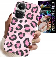 ETUI DO OPPO RENO10 PRO 5G - RÓŻOWA PANTERKA PANTERA KOBIECE WZORY