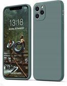 GOODVISH ETUI NA TELEFON DO APPLE IPHONE 11 PRO SILIKONOWE ZIELONE