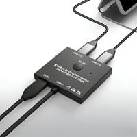 Przełącznik Type-C KVM2 3.1 Thunderbolt 3 2 wejścia 1 wyjście model AB201