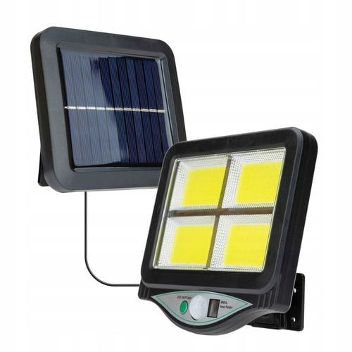 LAMPA SOLARNA Z CZUJNIKIEM RUCHU ZMIERZCHU COB LED na Arena.pl