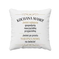Kochana mamo - poduszka prezent na Dzień Matki