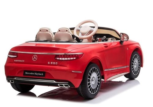 Auto na Akumulator Maybach Czerwony Lakierowany na Arena.pl