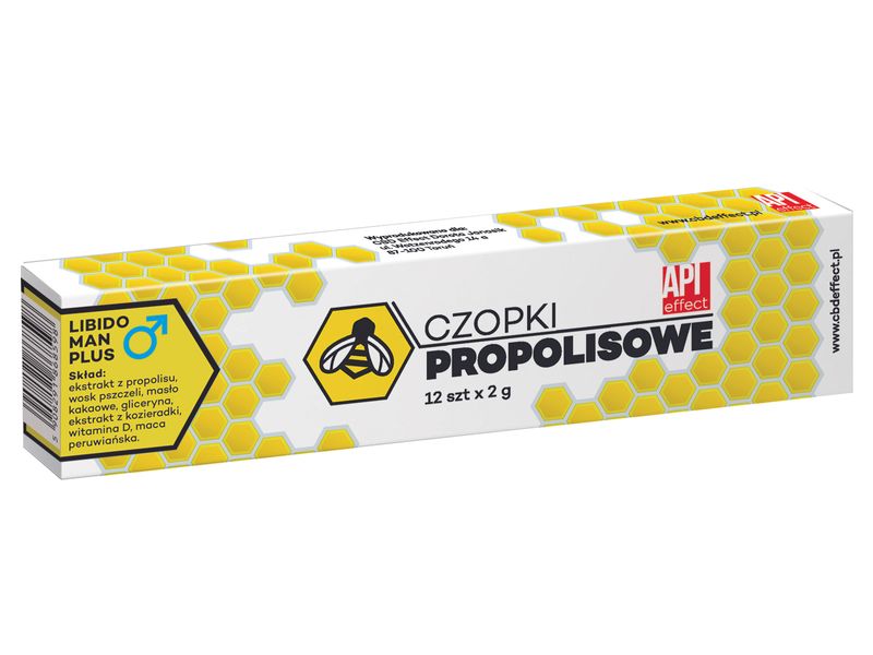 Czopki propolisowe Libido Man Prostata Testosteron zdjęcie 1