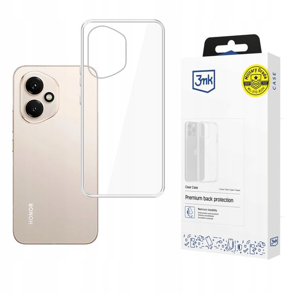 Silikonowe etui na Honor 400 - 3mk Clear Case zdjęcie 1