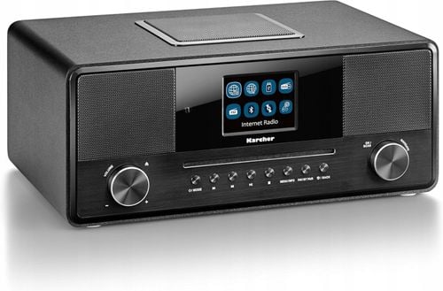 Radio sieciowe DAB+, FM, internetowe Kärcher DAB 9000CDI Czarny na Arena.pl
