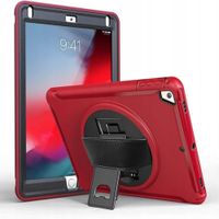 Etui na iPad Air 2/Air 1/Pro 9.7" z Obrotową Podstawką Czerwony