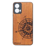 Drewniane Etui Bewood do Motorola G34 5G TRAVELER MERBAU