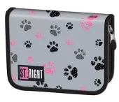 Piórnik dwuklapkowy bez wyposażenia STRIGHT PC-03 PAWS