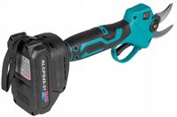 SEKATOR akumulatorowy NOŻYCE elektryczne OGRODOWE wyświetlacz 2 akumulatory