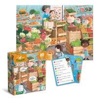 Puzzle Patrz I Znajdź Look And Find „Dary Jesieni” Motoryka Dzieci 300666