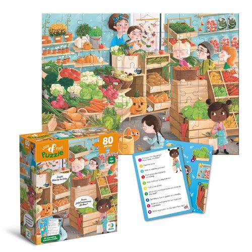 Puzzle Patrz I Znajdź Look And Find „Dary Jesieni” Motoryka Dzieci 300666 na Arena.pl