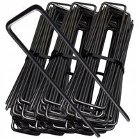 Szpilki do agrowłókniny Kotwice Kotwy do ziemi Agrotkaniny Stal 15x3cm