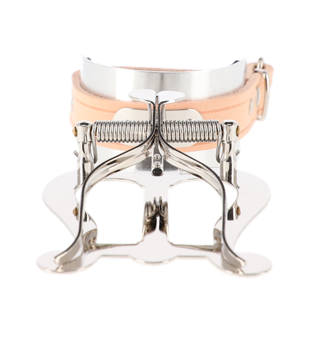 Lirka marszowa pulpit do fletu pasek skórzany Nikiel Srebrna Riedl 325N na Arena.pl