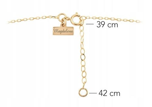 ZŁOTY NASZYJNIK CHOKER CELEBRYTKA KÓŁKA GRAWER 333 na Arena.pl