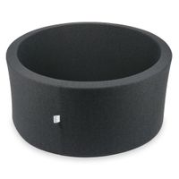 Suchy basen 90x40cm grafitowy bez piłek