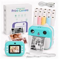 Aparat Natychmiastowy dla dzieci Klikuś ZOOM 48Mpx z ekranem LCD 15 ROLEK
