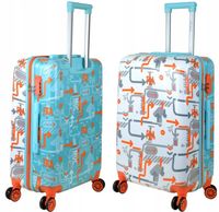 Średnia walizka na kółkach SUNBAG Fly360 Dual Color