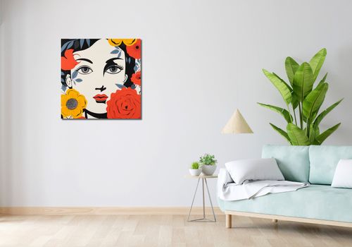 Obraz 70x70cm Kwiatowa Aura na Arena.pl