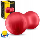 PIŁKA REHABILITACYJNA GIMNASTYCZNA ĆWICZEŃ PEANUT BALL FASOLKA POMPKA