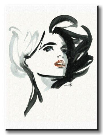 Valeria - Obraz na płótnie 60x80 cm na Arena.pl