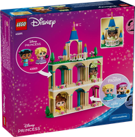 43291 - lego disney - mała bella i tiana z zamkiem