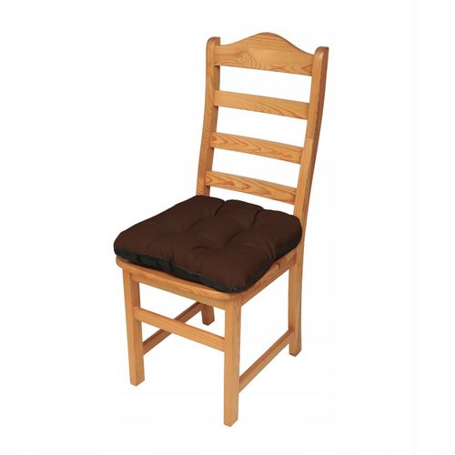 4 PODUSZKI OGRODOWE wodoodporne MIĘKKA poduszka NA KRZESŁO TABORET 45 BRĄZ na Arena.pl