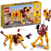 2X LEGO Creator 3 w 1 31112 Dziki lew